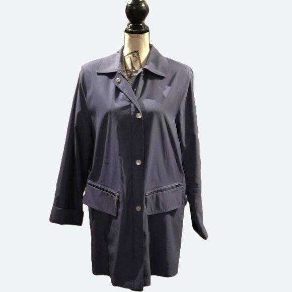 COPY - NC Nuage Collection Purple Blue Lightweight Jacket Size S Versatile Oute… - Picture 1 of 9